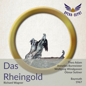 Wagner: Das Rheingold - Adam, Burmeister, Windgassen, Silja, Ridderbusch, Neidlinger; Suitner. Bayreuth, 1967