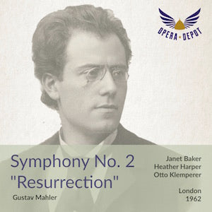 Mahler: Second Symphony - Baker, Harper; Klemperer. London, 1962