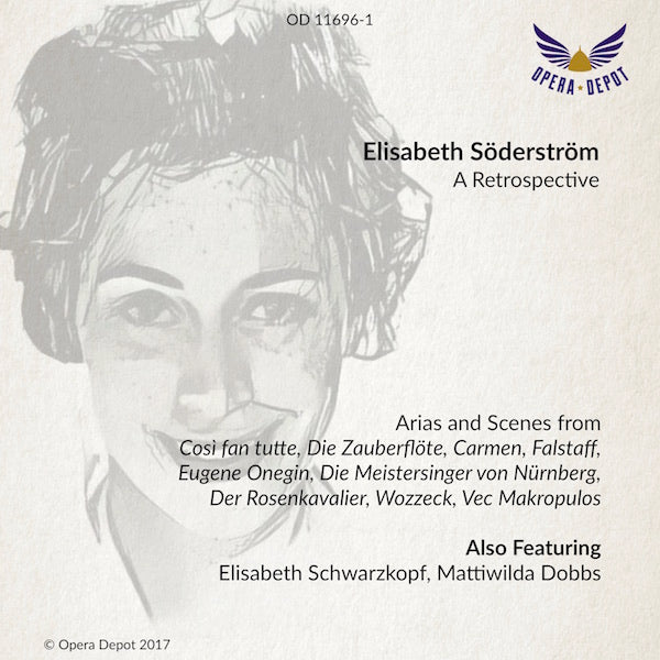 Compilation: Elisabeth Söderström - Die Zauberflöte, Così fan tutte, Carmen, Wozzeck, Rosenkavalier, Meistersinger, Falstaff & Vec Makropulos