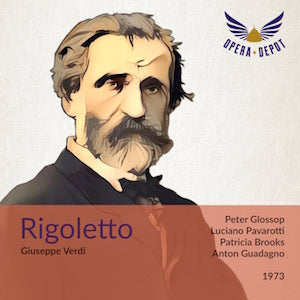 Verdi: Rigoletto - Glossop, Pavarotti, Brooks, Marsee; Guadagno. 1973 