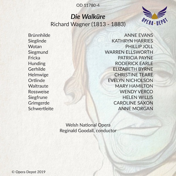 Wagner: Die Walküre (In English) - A. Evans, Joll, Harries, Ellsworth, Payne, Earle; Goodall. Wales