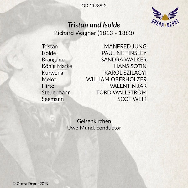 Wagner: Tristan und Isolde (Extended Excerpts) - Tinsley, Jung, Sotin, Walker, Szilagyi; Mund. Gelsenkirchen.