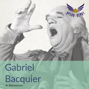 Compilation: Gabriel Bacquier - Excerpts from Figaro, Don Giovanni, Così, Orphée, Hoffmann, Otello, Tosca and more!