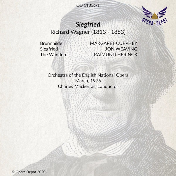 Wagner: Siegfried (Act 3 abridged - In English) - Curphey, Weaving, Herincx; Mackerras. London, 1976