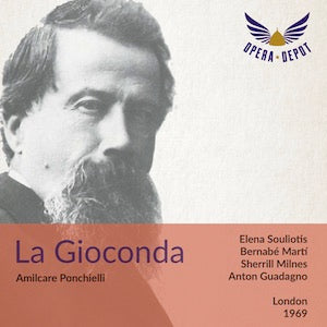 Ponchielli: La Gioconda - Souliotis, Marti, Dunn, Milnes, Ventriglia, Bainbridge; Guadagno. London, 1969