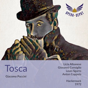 Puccini: Tosca - Albanese, Consiglio, Sgarro, Castel; Coppola. Hackensack, 1972