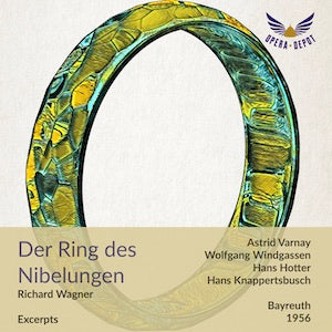 Wagner: Der Ring des Nibelungen (Excerpts) - Varnay, Hotter, Windgassen, Brouwenstijn, Greindl, Madeira; Knappertsbusch. Bayreuth, 1956
