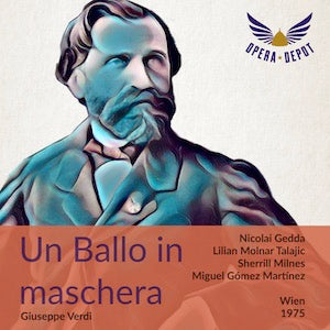 Verdi: Un Ballo in maschera - Gedda, Molnar Talajic, Milnes, Toczyska; Martinez. Wien, 1975