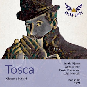 Puccini: Tosca - Bjoner, Mori, Ohanesian; Mancelli. Karlsruhe, 1971