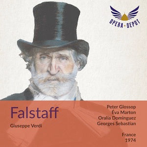 Verdi: Falstaff - Glossop, Marton, Domínguez, Vanzo, Massard; Sebastian. Paris, 1974