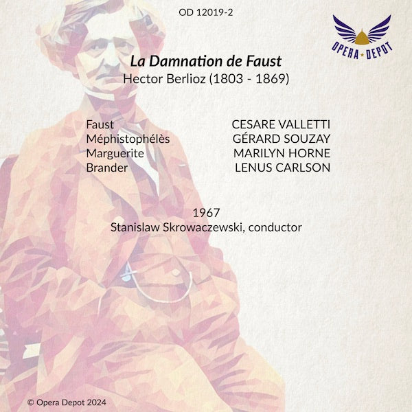 Berlioz: La Damnation de Faust - Valletti, Horne, Souzay, Carlson; Skrowaczewski. 1967